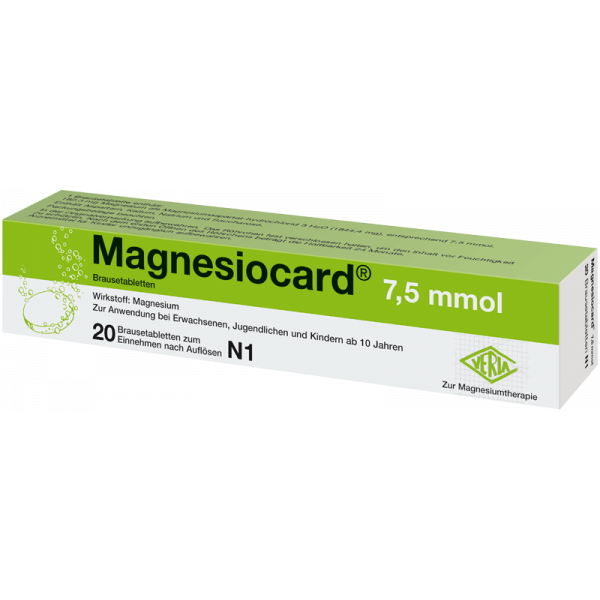 Abbildung für Magnesiocard® 7,5 mmol