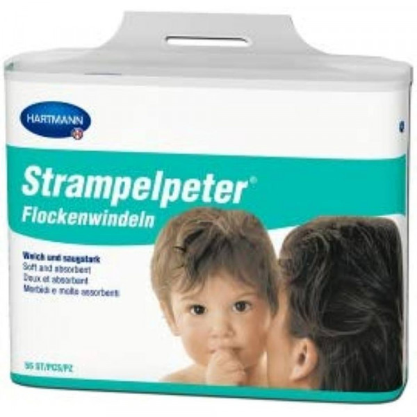 Abbildung für STRAMPELPETER Flockenwindeln 11x30 cm