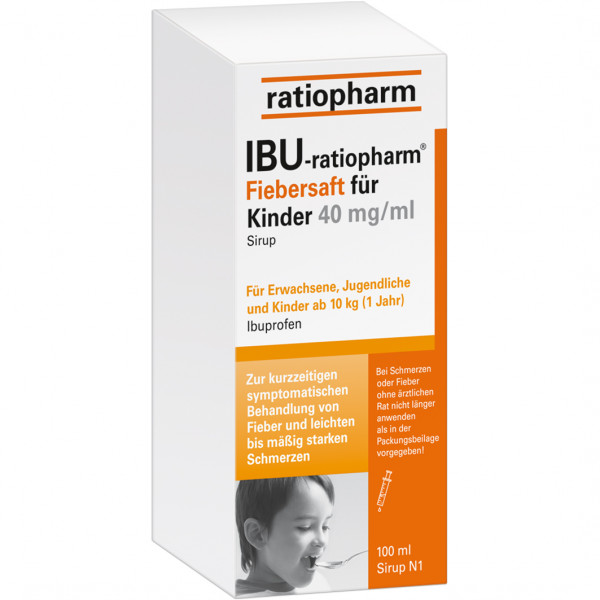 Abbildung für IBU-RATIOPHARM Fiebersaft für Kinder 40 mg/ml