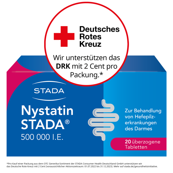 Abbildung für NYSTATIN STADA 500.000 I.E. überzogene Tabletten