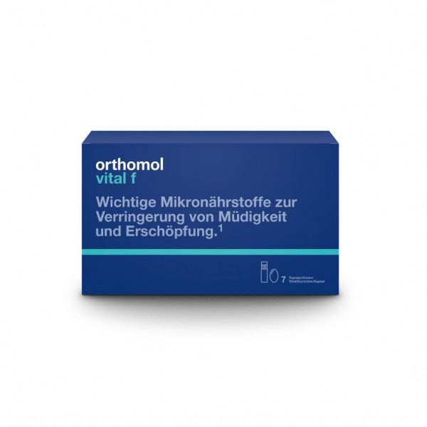 Abbildung für ORTHOMOL Vital F Trinkfläschchen/Kaps.Kombipack.