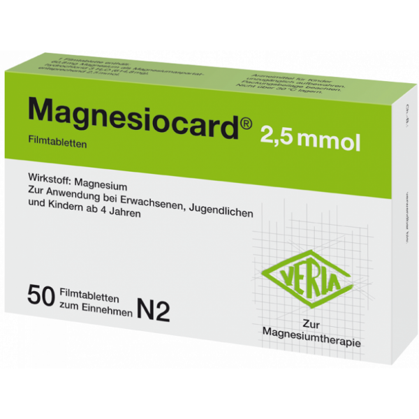 Abbildung für Magnesiocard® 2,5 mmol