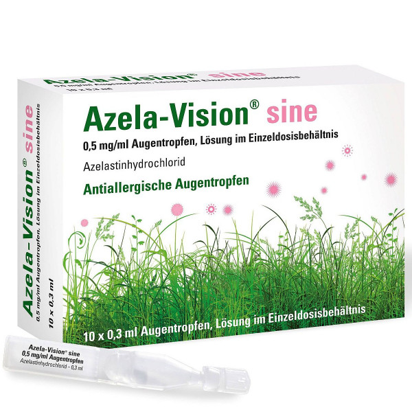 Abbildung für AZELA-Vision sine 0,5 mg/ml Augentr.i.Einzeldosis.
