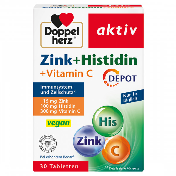Abbildung für DOPPELHERZ Zink+Histidin Depot Tabletten aktiv