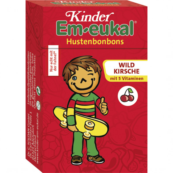 Abbildung für EM-EUKAL Kinder Bonbons zuckerhaltig Pocketbox