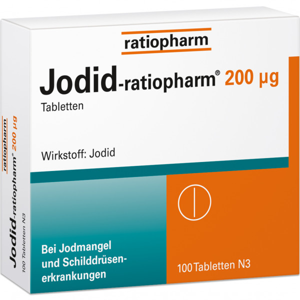 Abbildung für JODID-ratiopharm 200 μg Tabletten