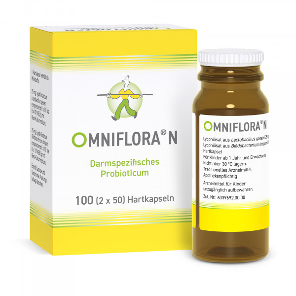 Abbildung für Omniflora® N – Probiotika Kapseln für die Darmflora