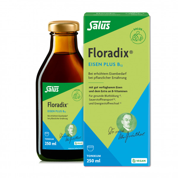 Abbildung für FLORADIX Eisen plus B12 vegan Tonikum