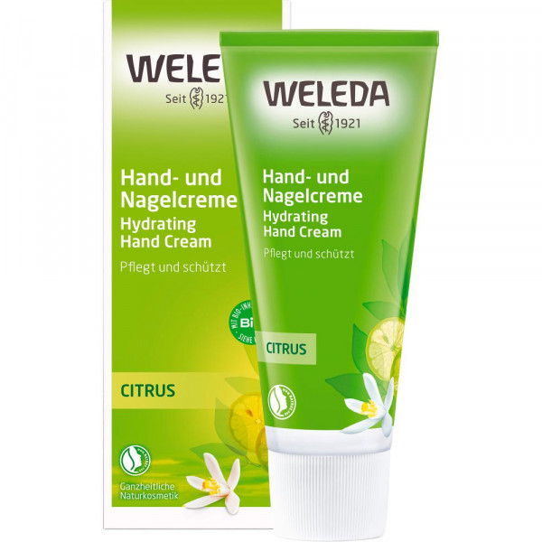 Abbildung für Weleda Hand- und Nagelcreme Citrus - schützt brüchige Nägel
