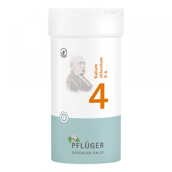 Abbildung für BIOCHEMIE Pflüger 4 Kalium chloratum D 6 Tabletten