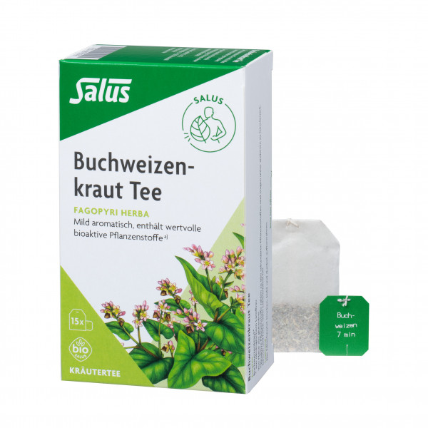 Abbildung für BUCHWEIZENKRAUT Tee Fagopyri herba Bio Salus Fbtl.