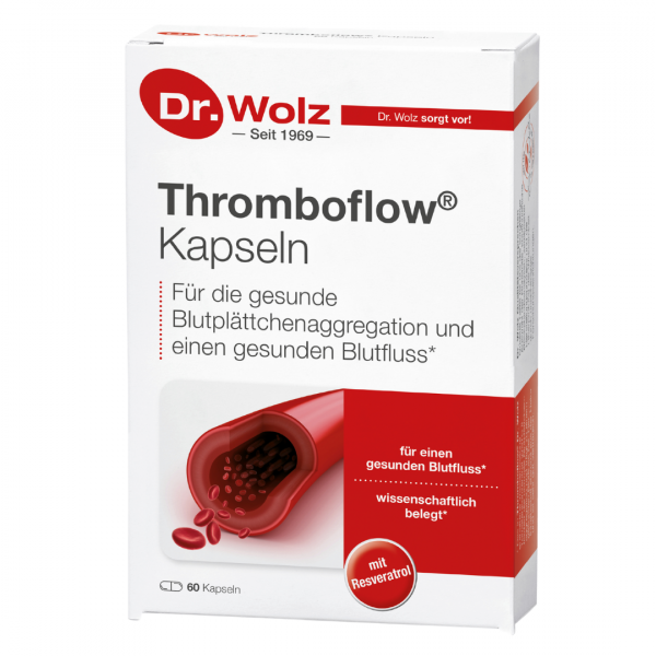 Abbildung für Dr.Wolz THROMBOFLOW Kapseln