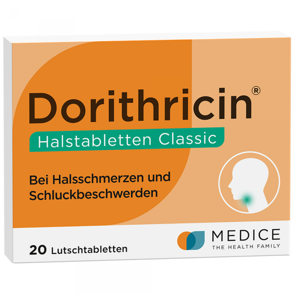 Abbildung für DORITHRICIN Halstabletten Classic