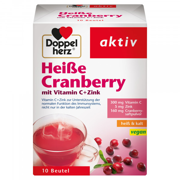 Abbildung für DOPPELHERZ heiße Cranberry m.Vit.C+Zink Granulat