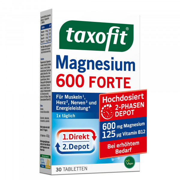 Abbildung für TAXOFIT Magnesium 600 FORTE Depot Tabletten
