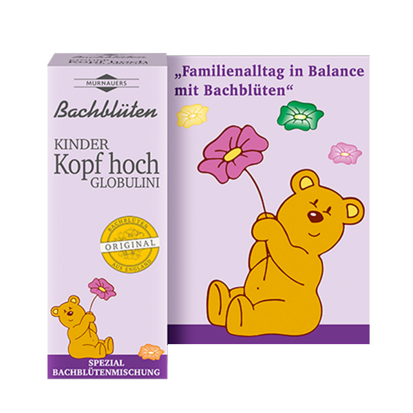 Abbildung für BACHBLÜTEN Murnauers Kinder Kopf hoch Globulini
