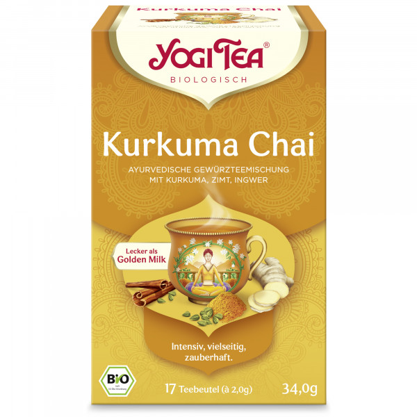 Abbildung für YOGI TEA Kurkuma Chai Bio Filterbeutel