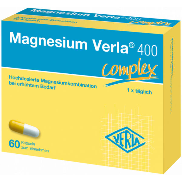 Abbildung für Magnesium Verla® 400 Kapseln