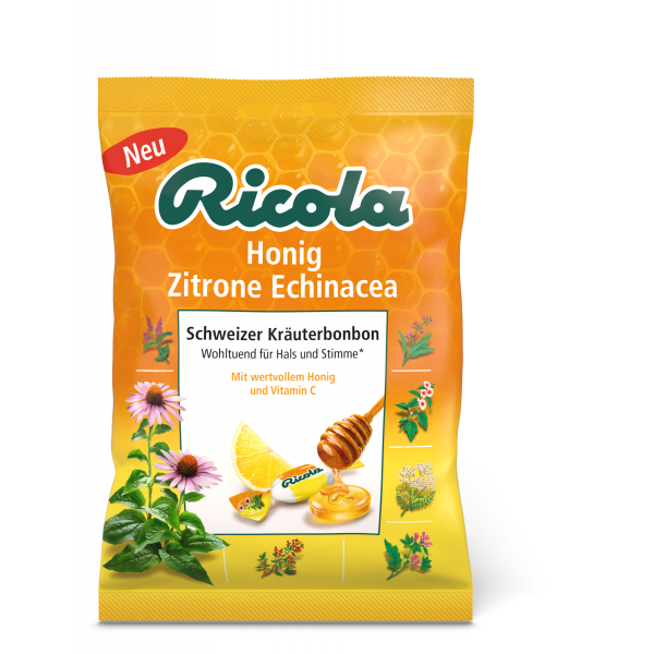 Abbildung für RICOLA m.Z.Beutel Echinacea Honig Zitrone Bonbons