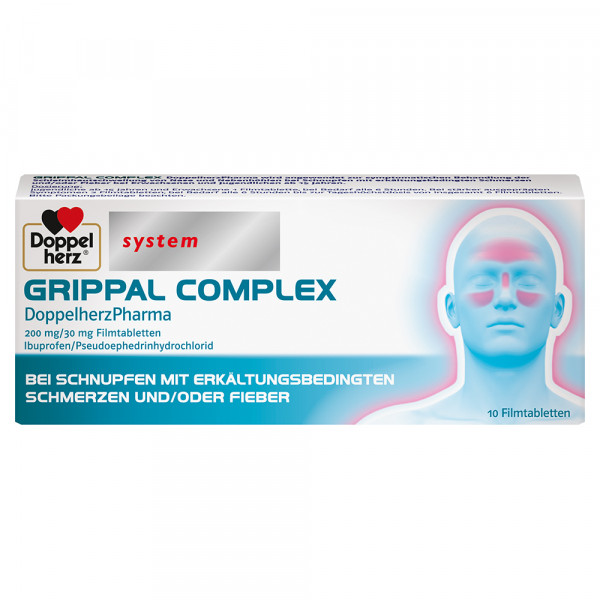 Abbildung für GRIPPAL COMPLEX DoppelherzPharma 200 mg/30 mg FTA