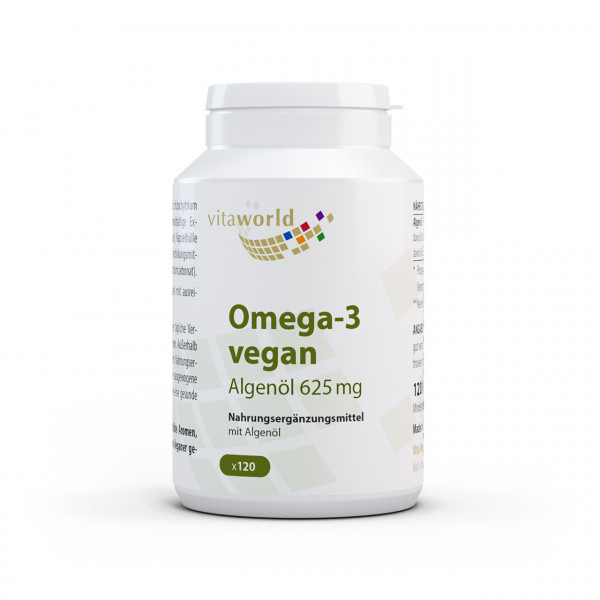 Abbildung für ALGENÖL 625 mg Omega-3 vegan Kapseln