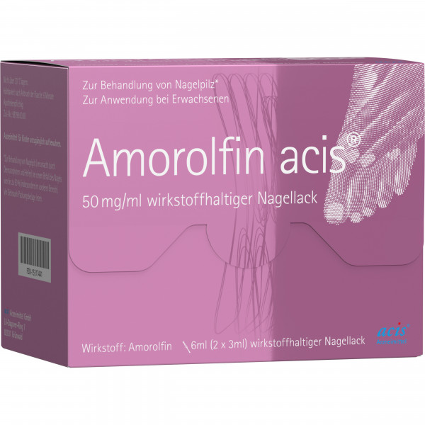 Abbildung für AMOROLFIN acis 50 mg/ml wirkstoffhalt.Nagellack