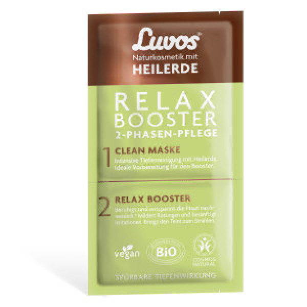Abbildung für LUVOS Heilerde Relax Booster&Clean Maske 2+7,5ml