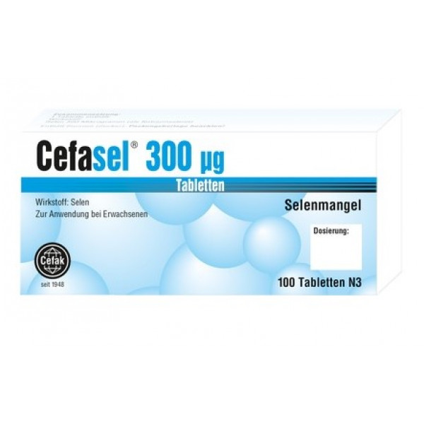 Abbildung für CEFASEL 300 μg Tabletten