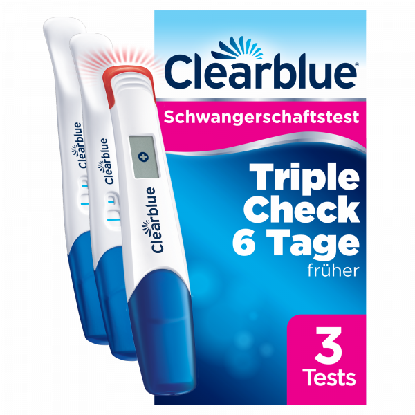 Abbildung für CLEARBLUE Schwangerschaftst.TripleCheck ultra-früh