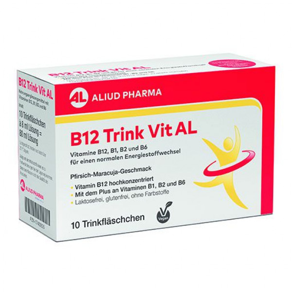 Abbildung für B12 Trink Vit AL Trinkfläschchen: für einen normalen Energiestoffwechsel 