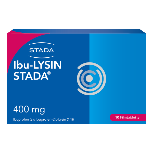Abbildung für IBU-LYSIN STADA 400 mg Filmtabletten