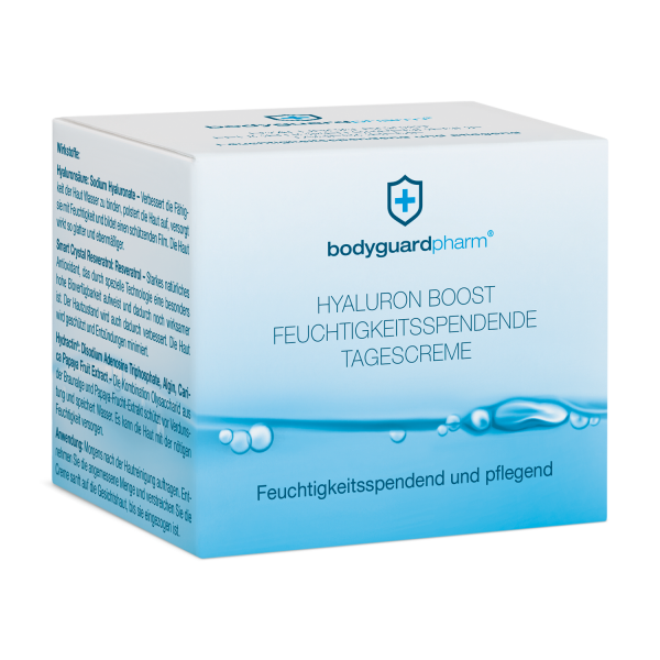 Abbildung für BODYGUARDPHARM HYALURON BOOST feuchtigkeitsspendende Tagescreme