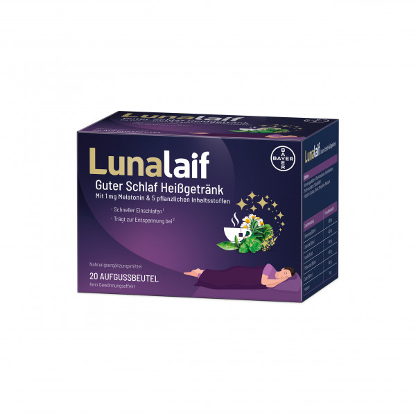 Abbildung für LUNALAIF Guter Schlaf Heißgetränk Beutel