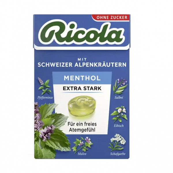 Abbildung für RICOLA o.Z.Box Menthol extra stark Bonbons