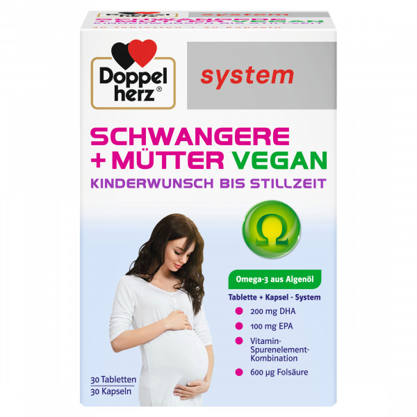 Abbildung für DOPPELHERZ Schwangere+Mütter vegan syst.Kombipack.