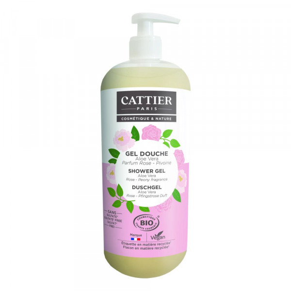Abbildung für CATTIER Duschgel Rose-Pfingstrose Duft