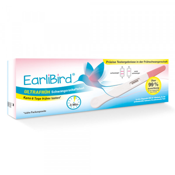 Abbildung für EARLIBIRD Ultrafrüh Schwangerschaftstest