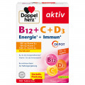 DOPPELHERZ B12+C+D3 Depot aktiv Tabletten