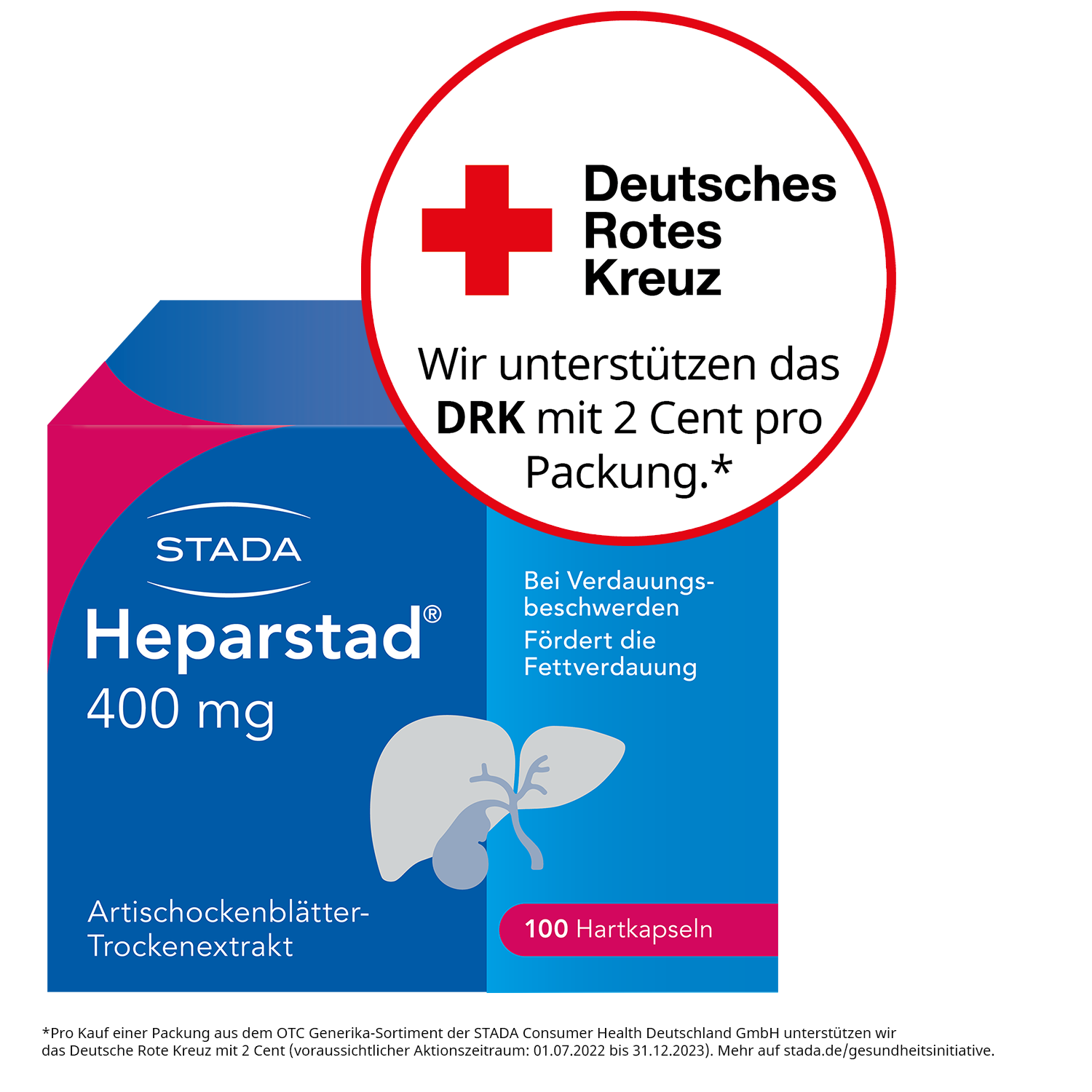 Abbildung für Heparstad® 400 mg Hartkapsel