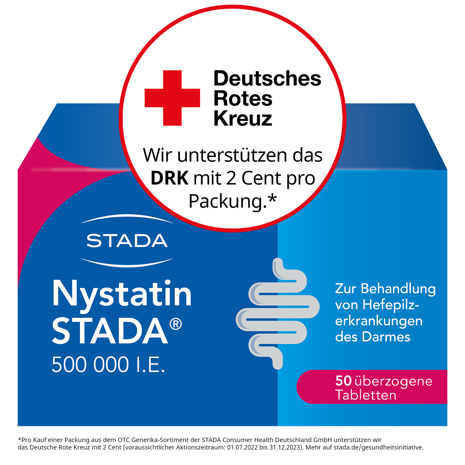 Abbildung für NYSTATIN STADA 500.000 I.E. überzogene Tabletten