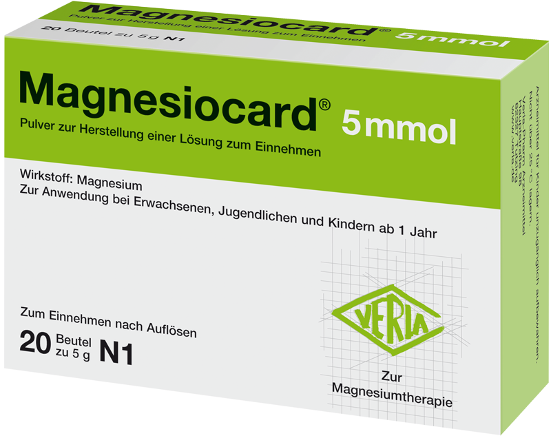 Abbildung für Magnesiocard® 5 mmol