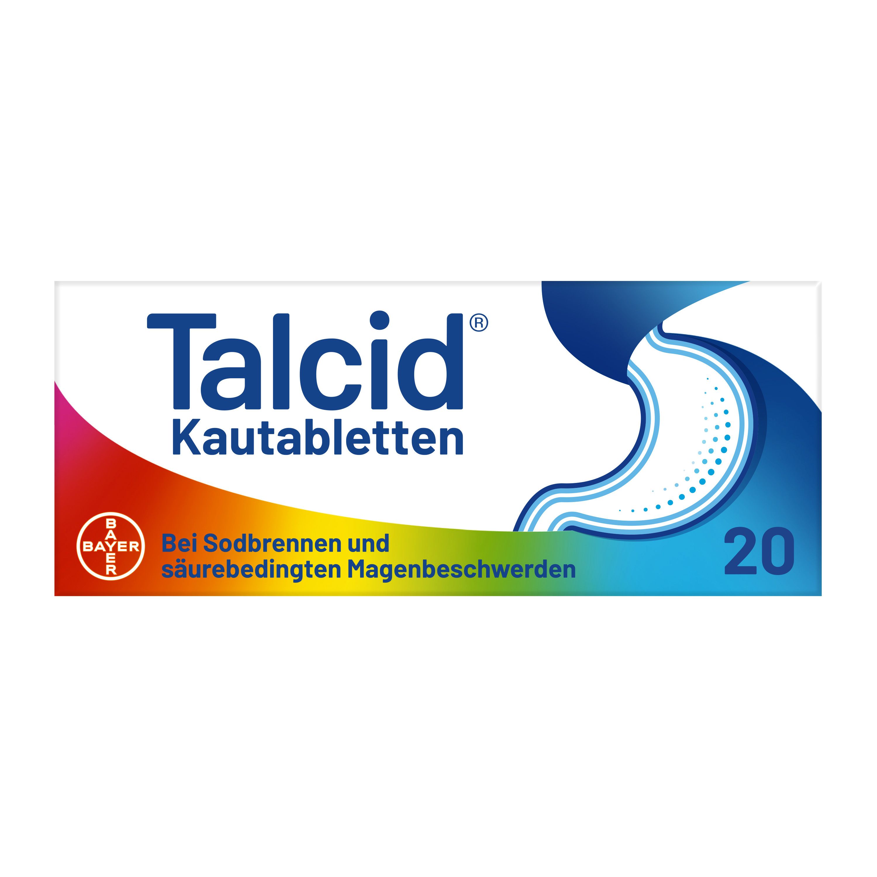 Abbildung für TALCID Kautabletten schnell gegen Sodbrennen