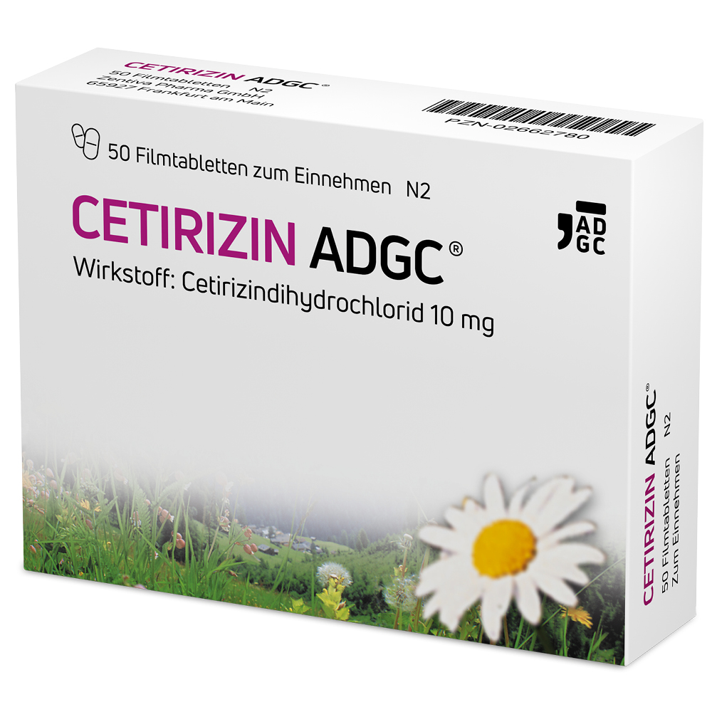 Abbildung für CETIRIZIN ADGC Filmtabletten