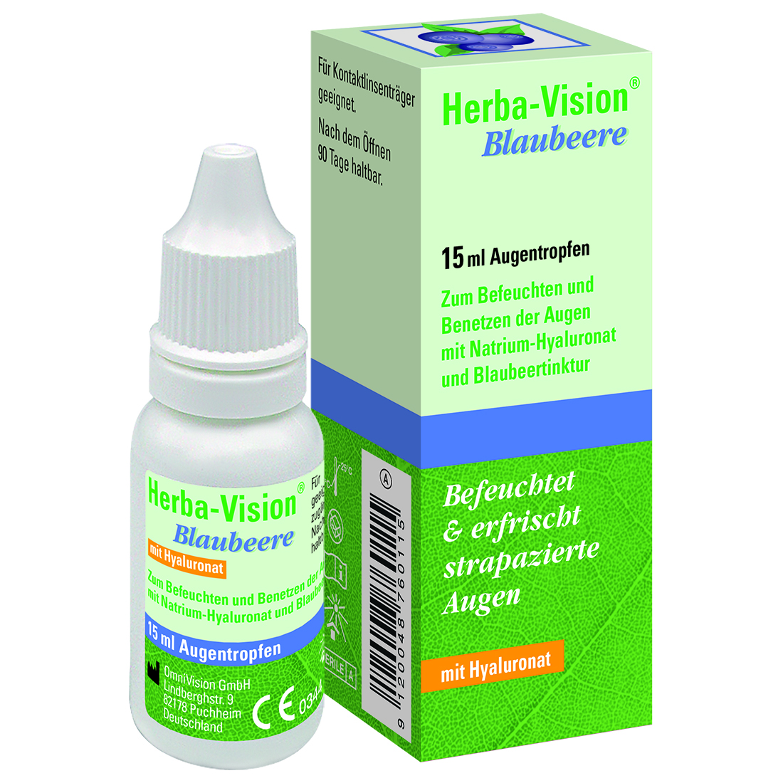 Abbildung für HERBA-VISION Blaubeere Augentropfen