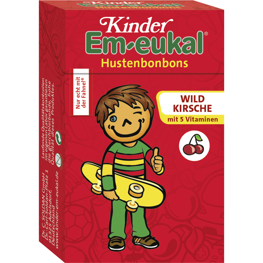 Abbildung für EM-EUKAL Kinder Bonbons zuckerhaltig Pocketbox