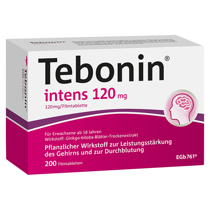 Abbildung für TEBONIN intens 120 mg Filmtabletten