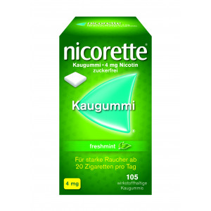Abbildung für NICORETTE 4 mg freshmint Kaugummi