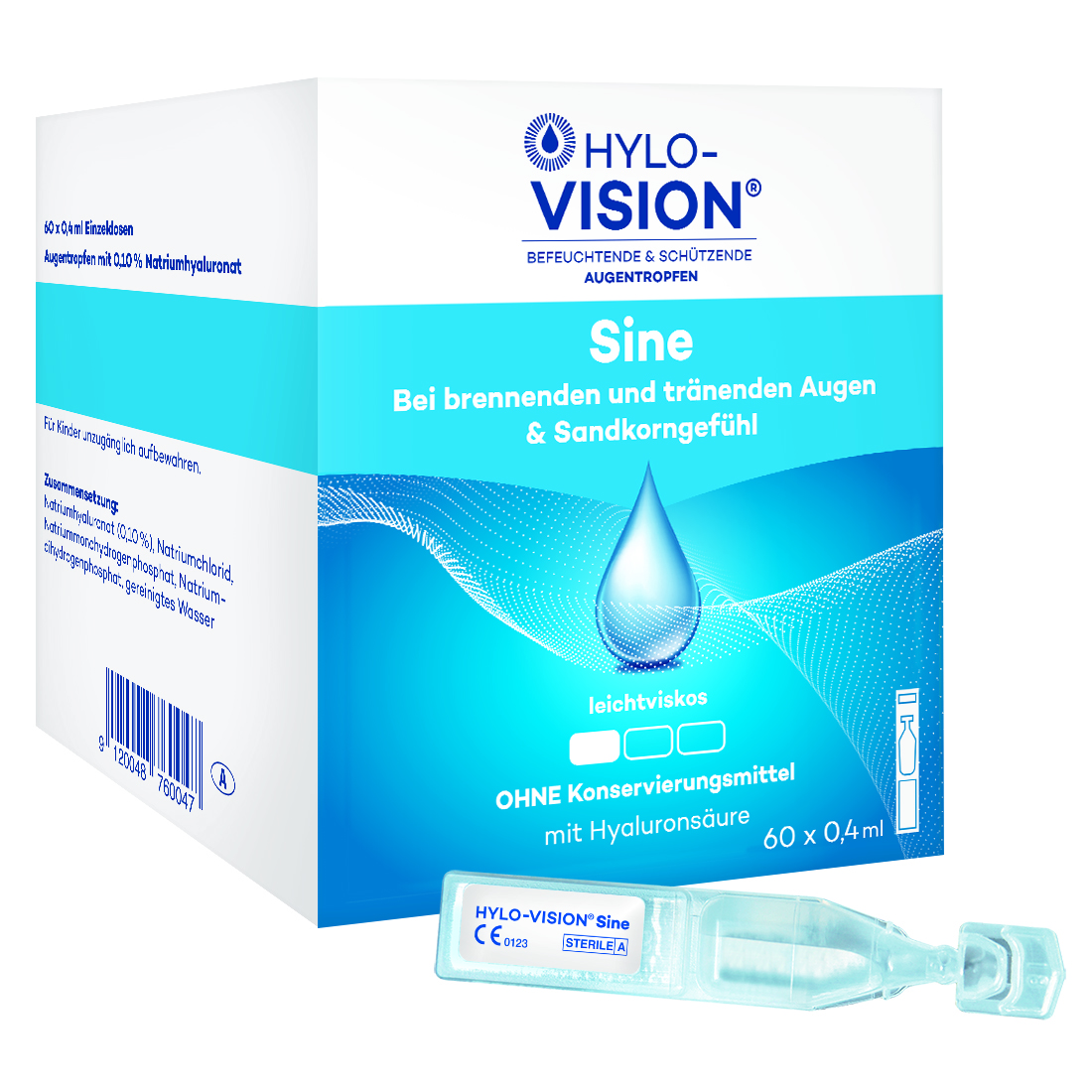 Abbildung für HYLO-VISION sine Einzeldosispipetten