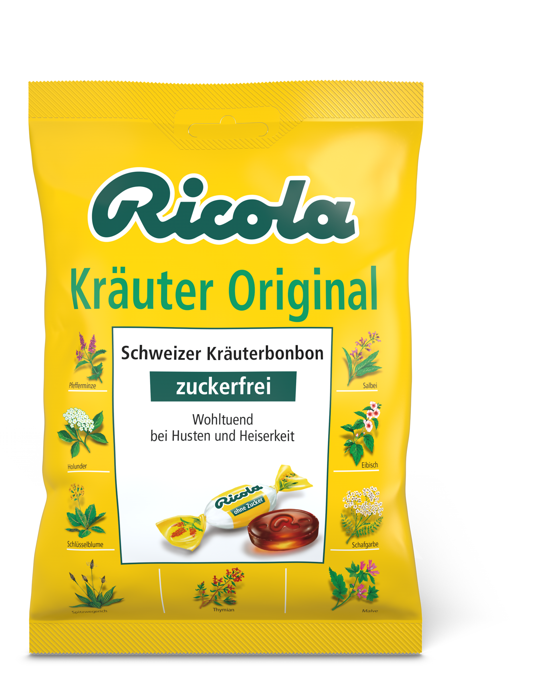 Abbildung für RICOLA o.Z.Beutel Kräuter Bonbons