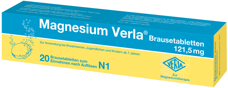 Abbildung für Magnesium Verla® Brausetabletten